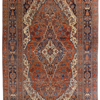 Tapete antigo Mohtasham Kashan – Pérsia Central