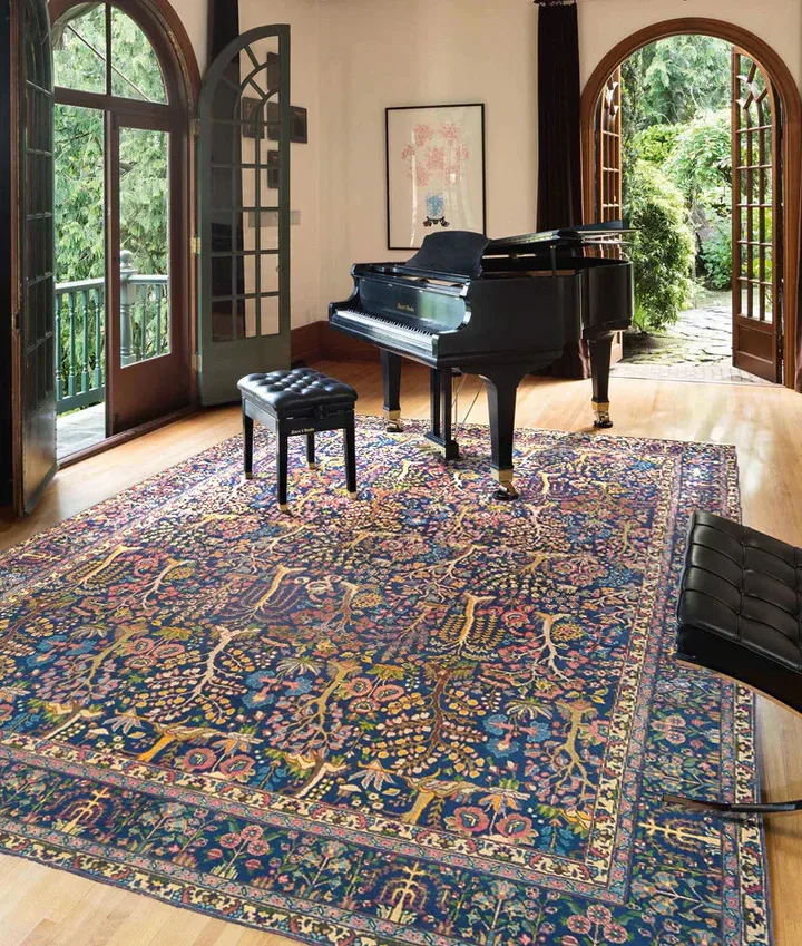 Criando Interiores Cheios de Vida: Transforme Seu Espaço com o Encanto dos Antigos Tapetes Tabriz