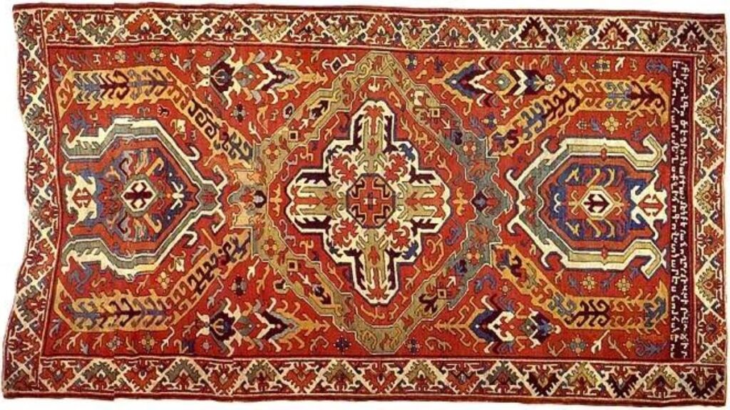 “Gohar Carpet”, feito na Armênia em 1149