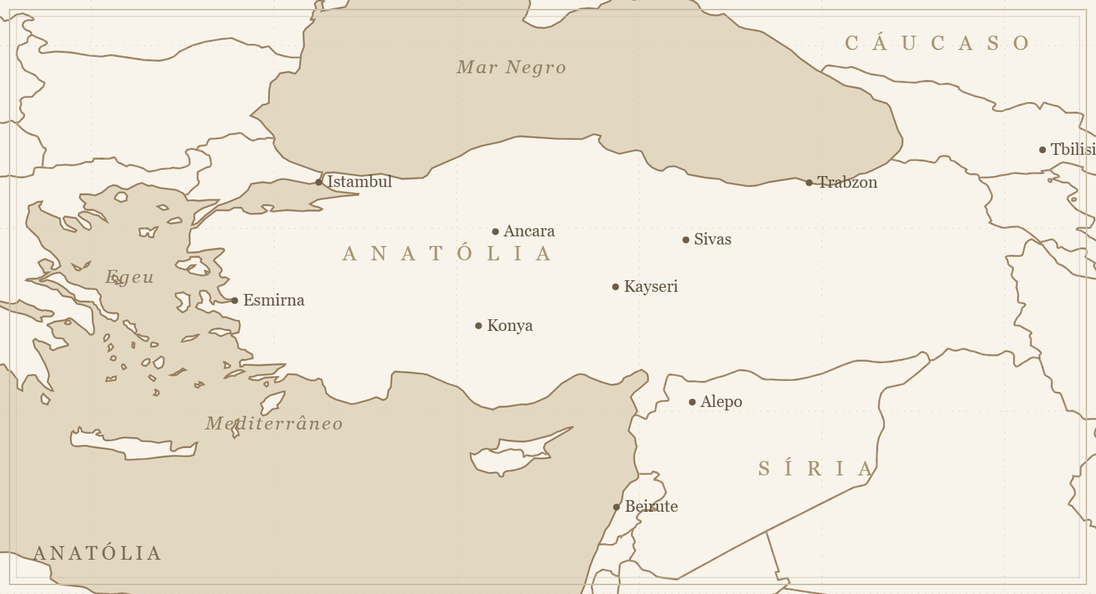 Origin region map