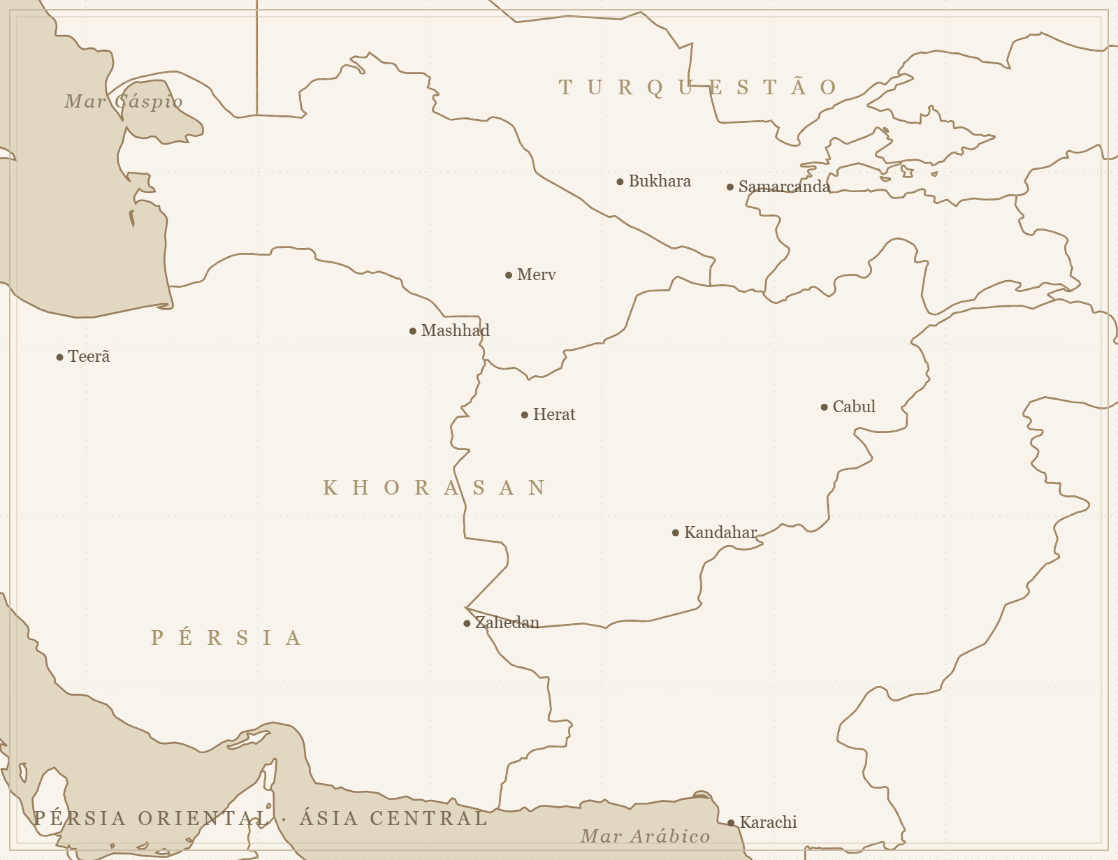 Origin region map