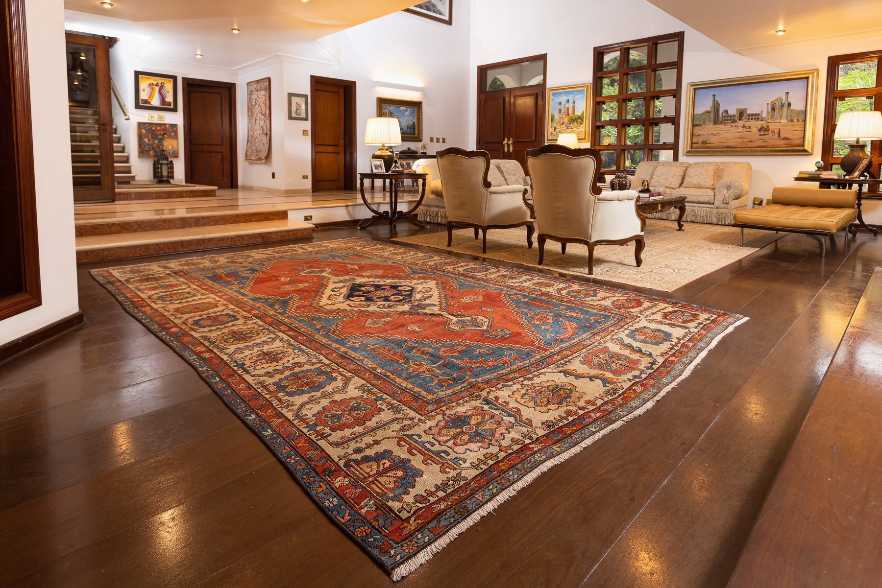 Sala de estar com Kazak