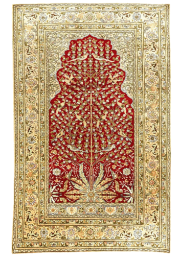 Kayseri Silk - Anatolia, antique oriental rug