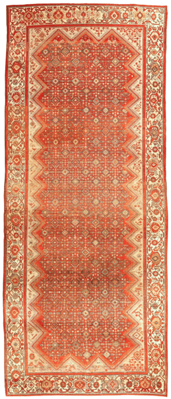 Malayer - Noroeste da Pérsia, tapete oriental antigo