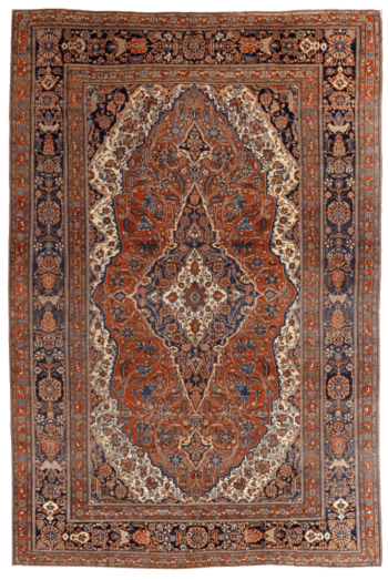 Mohtasham Kashan – Central Persia, antique oriental rug