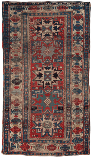 Lesghi – Dagestan, Northeast Caucasus, antique oriental rug