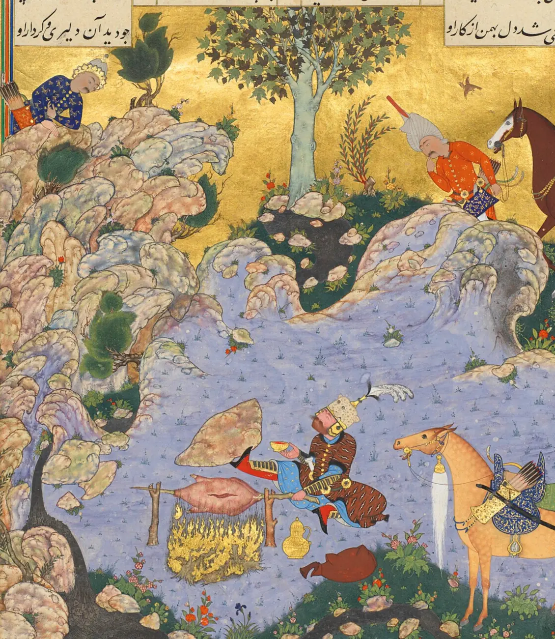 منمنمة فارسية صفوية